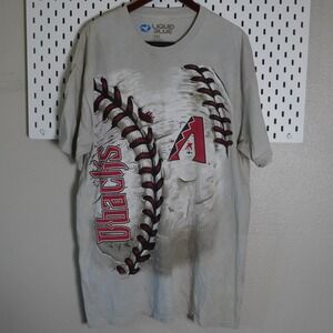 Liquid Blue MLB Arizona Diamondbacks Baseball Graphic T Shirt‎ XXL VTG Style